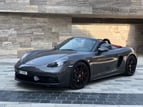 Porsche Boxster GTS (Gris Oscuro), 2019 para alquiler en Dubai 2