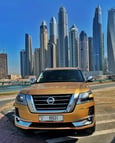 Nissan Patrol V6 (Золотой), 2020 для аренды в Дубай 0