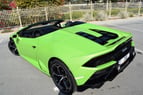 Lamborghini Evo Spyder (Green), 2021 for rent in Dubai 2