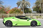 Lamborghini Evo Spyder (verde), 2021 in affitto a Dubai 4
