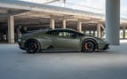 Lamborghini Huracan STO (Grün), 2023  zur Miete in Abu Dhabi 1
