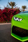 在迪拜 租 Lamborghini Huracan (绿色), 2019 0