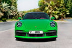 Porsche 911 Carrera Turbo S (Grün), 2023  zur Miete in Dubai 0