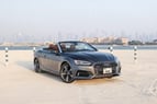 Audi A5 2.0T Quattro Convertible (Gris), 2018 para alquiler en Dubai 0