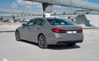 BMW 5 Series (Grey), 2021 for rent in Abu-Dhabi 2