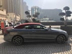 Mercedes C200 Cabrio (Dark Grey), 2021 for rent in Dubai 2