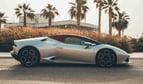 Lamborghini Huracan Spyder LP-610 (Silver), 2017 for rent in Dubai 1