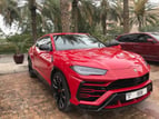 إيجار Lamborghini Urus (أحمر), 2019 في دبي 0