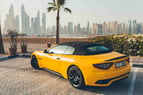 Maserati GranCabrio (Yellow), 2016 for rent in Dubai 0