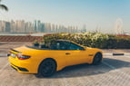 Maserati GranCabrio (Yellow), 2016 for rent in Dubai 3