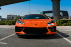 Chevrolet Corvette C8 (Orange), 2021 for rent in Dubai 0