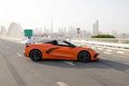 Chevrolet Corvette (naranja), 2022 para alquiler en Dubai 0
