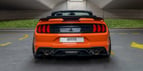Ford Mustang (naranja), 2020 para alquiler en Dubai 3