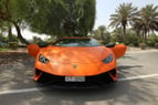 Lamborghini Huracan Performante (naranja), 2018 para alquiler en Dubai 0