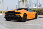 Lamborghini Evo Spyder (naranja), 2020 para alquiler en Dubai 5