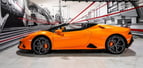 Lamborghini Evo spyder (naranja), 2021 para alquiler en Dubai 2