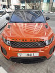 Range Rover Evoque (Orange), 2018  zur Miete in Dubai 2
