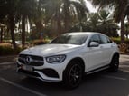 Mercedes GLC 200 (Pearl White), 2020 for rent in Abu-Dhabi 2