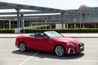 Audi A5 Cabrio (Rosso), 2022 in affitto a Abu Dhabi 0