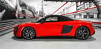 Audi R8 spyder (rojo), 2021 para alquiler en Dubai 1