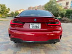 BMW 3 Series 2020 M Sport (Red), 2020 for rent in Dubai 3