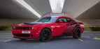 Dodge Challenger (rojo), 2018 para alquiler en Dubai 0