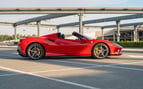 Ferrari F8 Tributo Spyder (Rosso), 2023 in affitto a Dubai 1