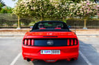 Ford Mustang Convertible (Red), 2018 for rent in Dubai 2