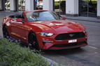 Ford Mustang (Red), 2019 for rent in Dubai 2
