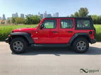Jeep Wrangler (Красный), 2018 для аренды в Дубай 0