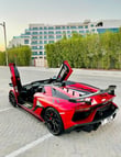 在迪拜 租 Lamborghini Aventador SVJ Spyder (红色), 2021 1