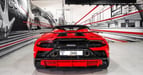 Lamborghini Evo spyder (Rouge), 2021 à louer à Dubai 3