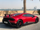 Lamborghini Huracan Performante (Красный), 2019 для аренды в Дубай 0