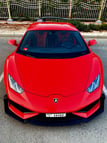 Lamborghini Huracan (Red), 2018 for rent in Ras Al Khaimah
