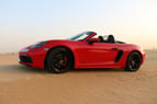 Porsche Boxster (Rot), 2018  zur Miete in Dubai 2