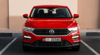 Volkswagen T-Roc (Red), 2023 for rent in Abu-Dhabi 0