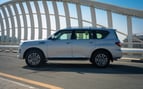 Nissan Patrol V6 (Серебристо-серый), 2021 для аренды в Рас-эль-Хайме 1