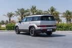 Hyundai Santa Fe (Silber), 2024  zur Miete in Abu Dhabi