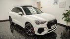 2021 Audi Q3 with RS3 bodykit (White Gray), 2021 for rent in Dubai 0