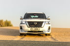 2021 Nissan Patrol Platinum (Blanco), 2021 para alquiler en Dubai 0