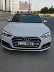 Audi A5 convertible (Blanco), 2019 para alquiler en Dubai 2