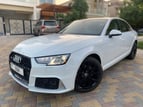 Audi A4 RS4 Bodykit (White), 2019 for rent in Dubai 2