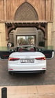 Audi A5 Cabriolet (Blanco), 2018 para alquiler en Dubai 0
