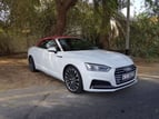 Audi A5 (White), 2018  zur Miete in Dubai 1