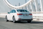 Audi A6 (White), 2021 for rent in Abu-Dhabi 0