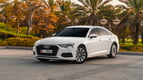 Audi A6 (Blanco), 2022 para alquiler en Abu-Dhabi 1