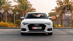 Audi A6 (White), 2022 for rent in Abu-Dhabi 2