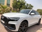 Audi Q8 (Blanco), 2020 para alquiler en Dubai 0
