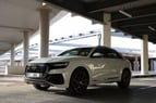 Audi Q8  55TFSI quattro (Blanco), 2022 para alquiler en Abu-Dhabi 2