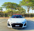 Audi R8 Spyder V10 (Weiß), 2021  zur Miete in Abu Dhabi